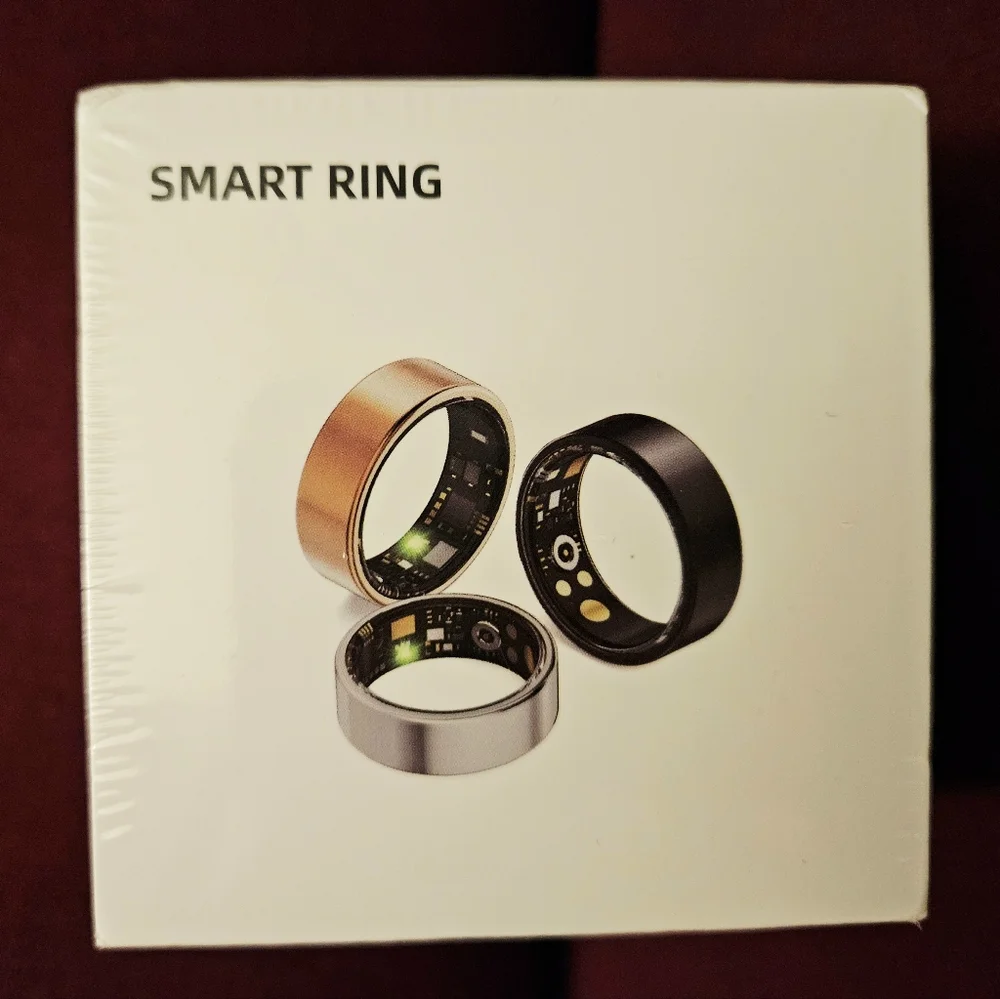 Smart Ring - Rose Gold, Black & Silver Wearable